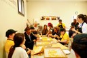 Un altro momento di condivisione al tavolo del 'Tortellante'.jpg