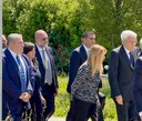 Foto - Il presidente de Pascale, il Presidente Mattarella e la premier Meloni.jpeg