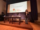 Foto - l'intervento dell'assessora Allegni