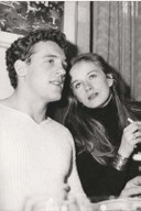 Gérard Depardieu e Dominique Sanda durante le riprese di Novecento, © Giovanni Ferraguti (Parma).jpg