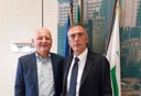 Foto - Il vicepresidente Colla con il presidente Pini