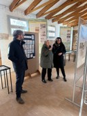 L'assessora Allegni al Campo di Fossoli