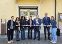Assessora Mazzoni a inaugurazione Ufficio di prossimità Sissa Tre Casali