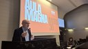 Foto dell'intervento dell'assessore Fabi