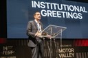 Il presidente de Pascale all'inaugurazione del Motor Valley Fest