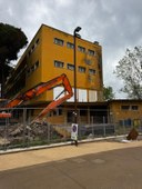 Foto Ex Colonia Enel in demolizione
