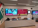 Un momento della conferenza stampa